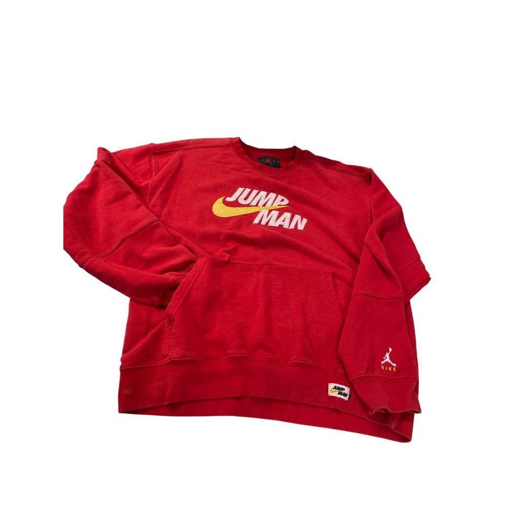 Nike Jordan Jumpman mens Red pullover Sweatshirt size XL SKU 9263 - Picture 14 of 14